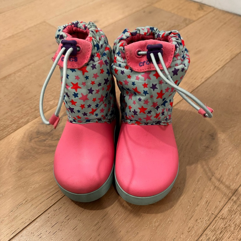 Croc winter kids boots size 10C